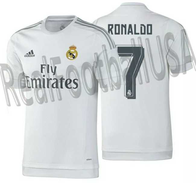 Real Madrid Home Jersey 2015/16 - Image 2
