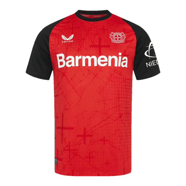 Bayer 04 Leverkusen Home Jersey Player Version 2024/25