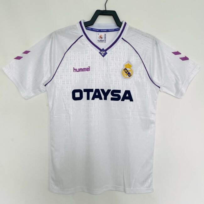 Real Madrid Home Retro Jersey 1990/92