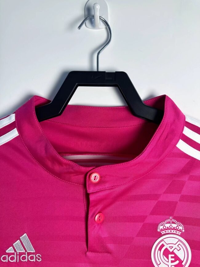 Real Madrid Away Long Sleeve Retro Jersey 2014/15 - Image 3