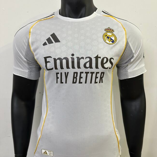 Real Madrid Player Version Home Jersey 25/26