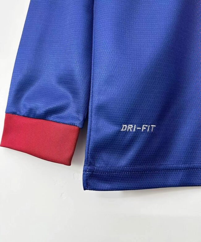 Barcelona Retro Long Sleeve Home Jersey 2012/13 - Image 8