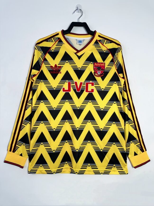 Arsenal Away Long Sleeve Jersey 1991/93