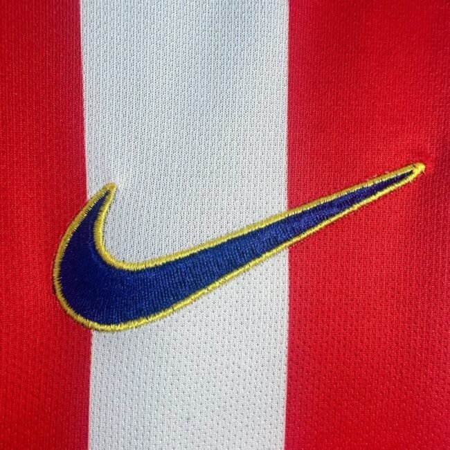 Atletico Madrid Home Long Sleeve Retro Jersey 2004/05