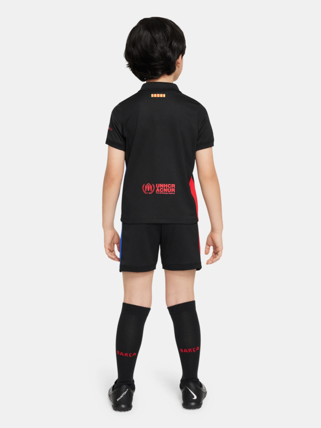 Kid's Barcelona Away Jersey+Shorts 2024/25 - Image 3