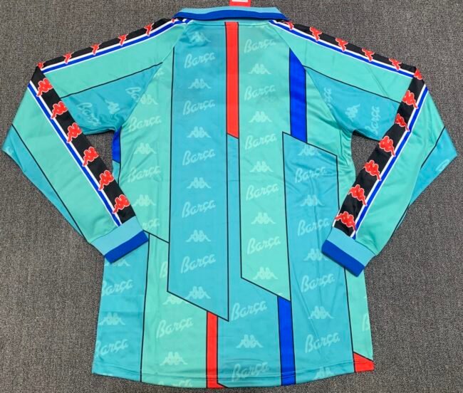 Barcelona Retro Away Long Sleeve Jersey 1996/97 – Bild 3