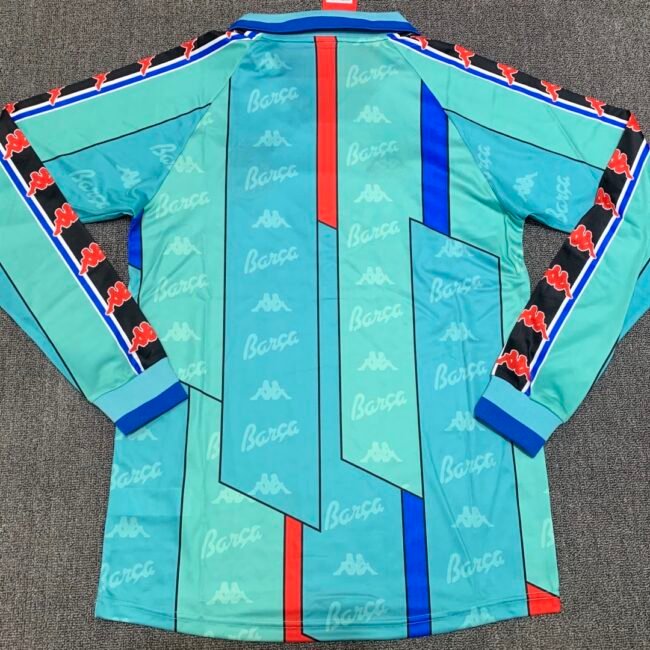 Barcelona Retro Away Long Sleeve Jersey 1996/97