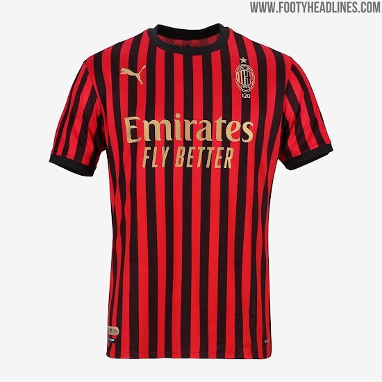 AC Milan 120th Anniversary Jersey 1899/2019