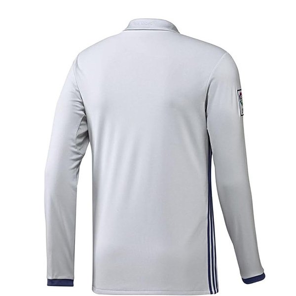 Real Madrid Home Long Sleeve Retro Jersey 2016/17
