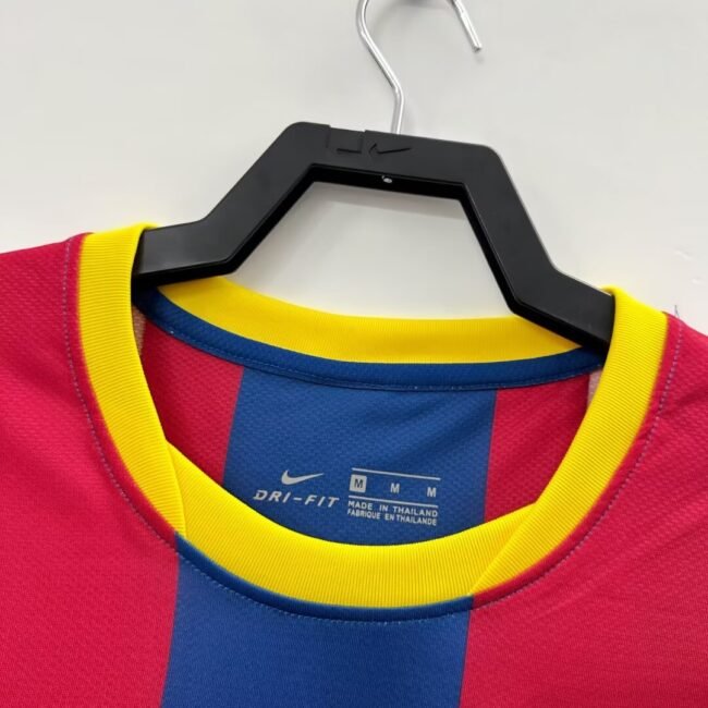 Barcelona Retro Barcelona Long Sleeve Home Jersey 2010/11