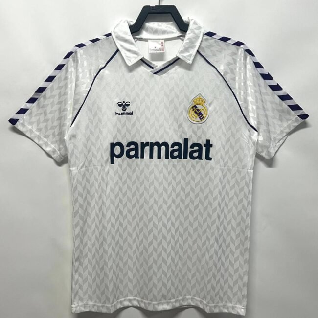 Real Madrid Home Retro Jersey 1986/87