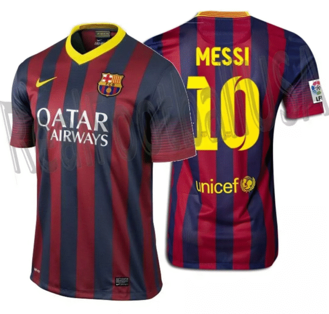 Barcelona Retro Barcelona Home Jersey 2013/14 – Bild 2