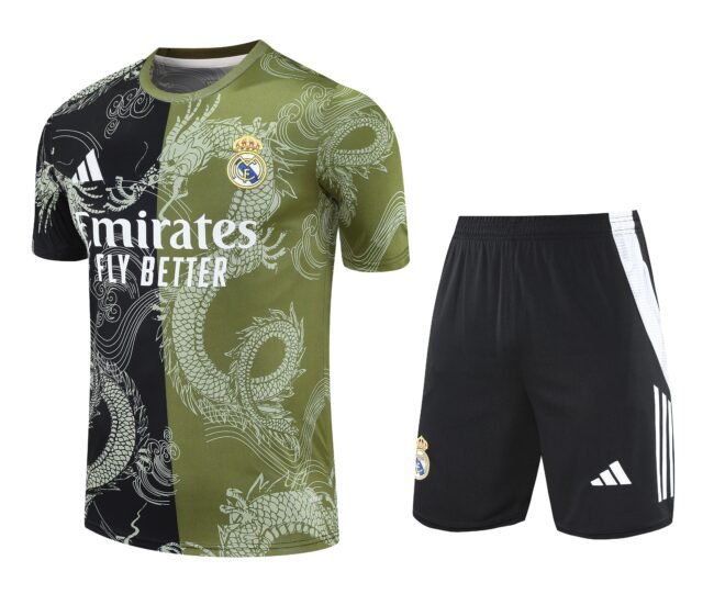 Real Madrid Training Jersey 2025/26 Green - Image 4
