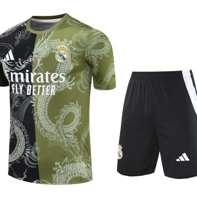 Real Madrid Training Jersey 2025/26 Green
