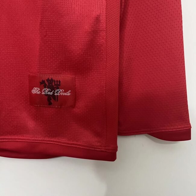 Manchester United Home Long Sleeves Retro Jersey 2007/08-Champions League Final