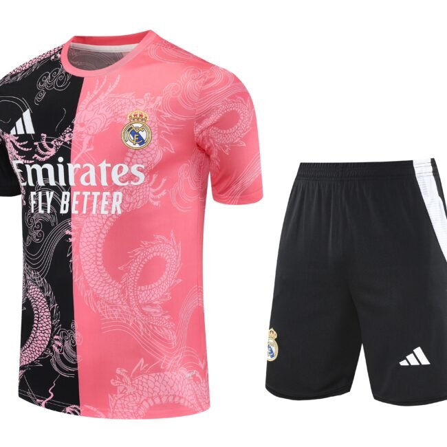 Real Madrid Training Jersey 2025/26 pink