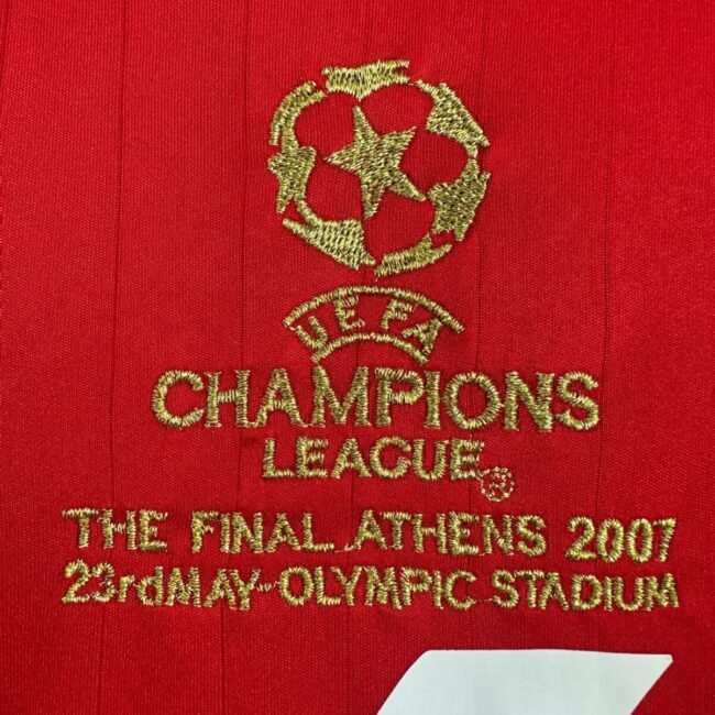 Liverpool Home Long Sleeve Retro Jersey 2006/08