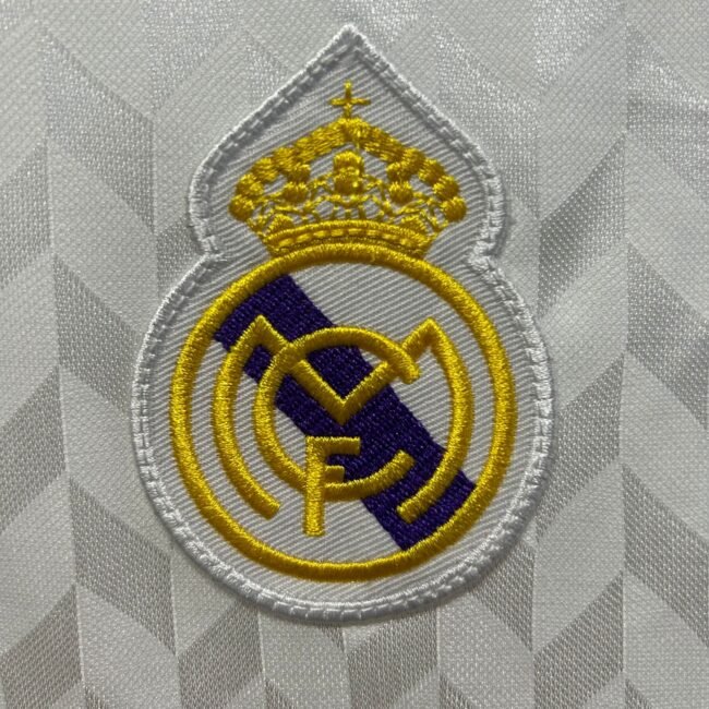 Real Madrid Home Retro Jersey 1986/87