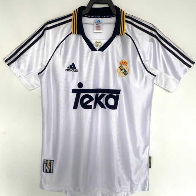 Real Madrid Home Retro Jersey 1999/00
