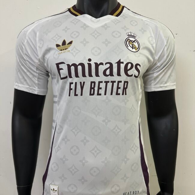 Real Madrid Player Version Co-branded Edition Jersey 24/25