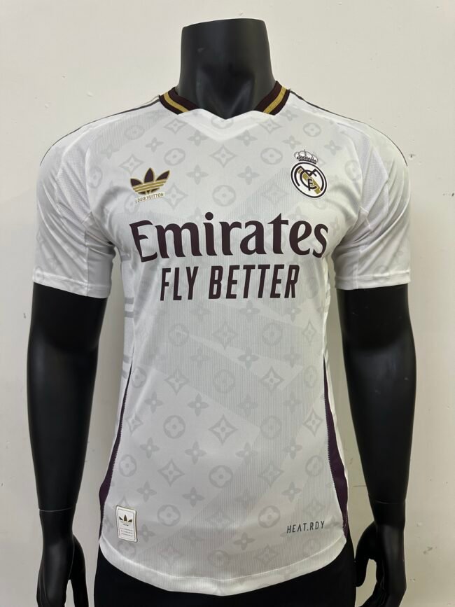 Real Madrid Player Version Co-branded Edition Jersey 24/25