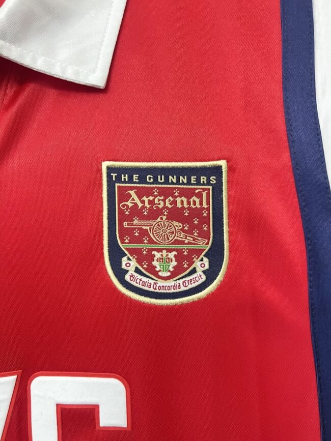 Arsenal Home Long Sleeve Jersey 1998/99 – Bild 5