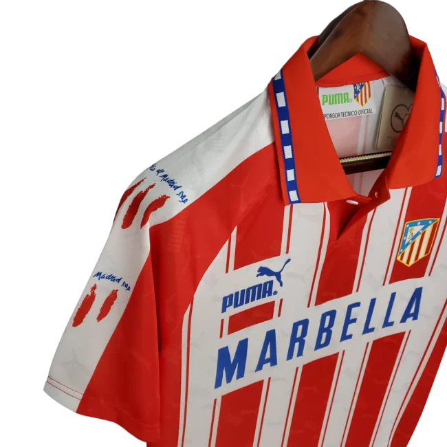 Atletico Madrid Home Retro Jersey 1994/95
