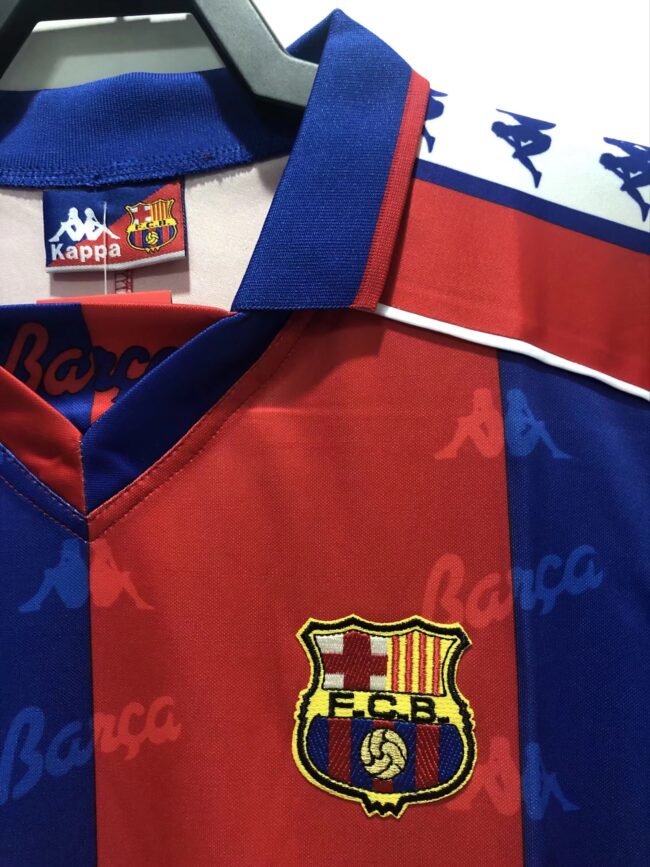 Barcelona Retro Home Jersey 1992/95 – Bild 5