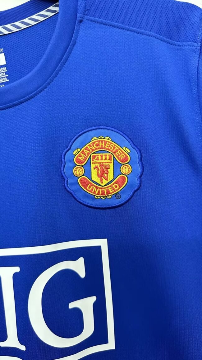 Manchester United Away Long Sleeves Retro Jersey 2008/09 – Bild 7
