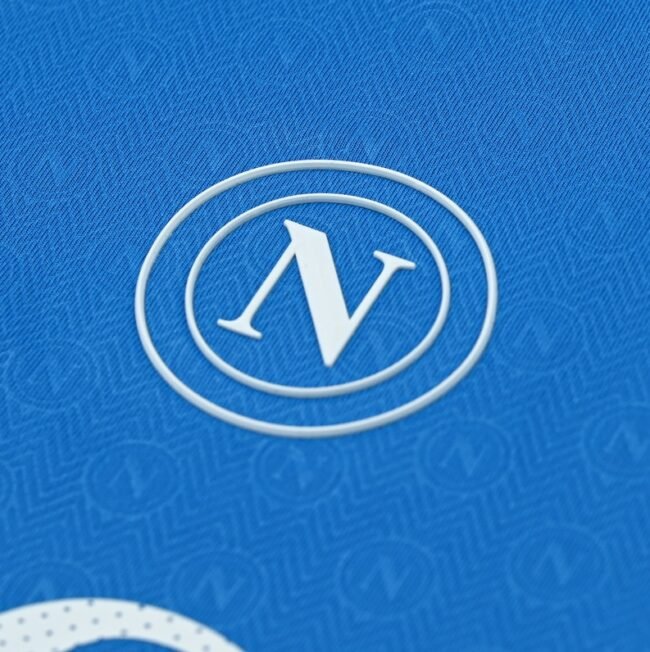 SSC Napoli Home Match Shirt Champions of Italy 2024/2025 - Image 6