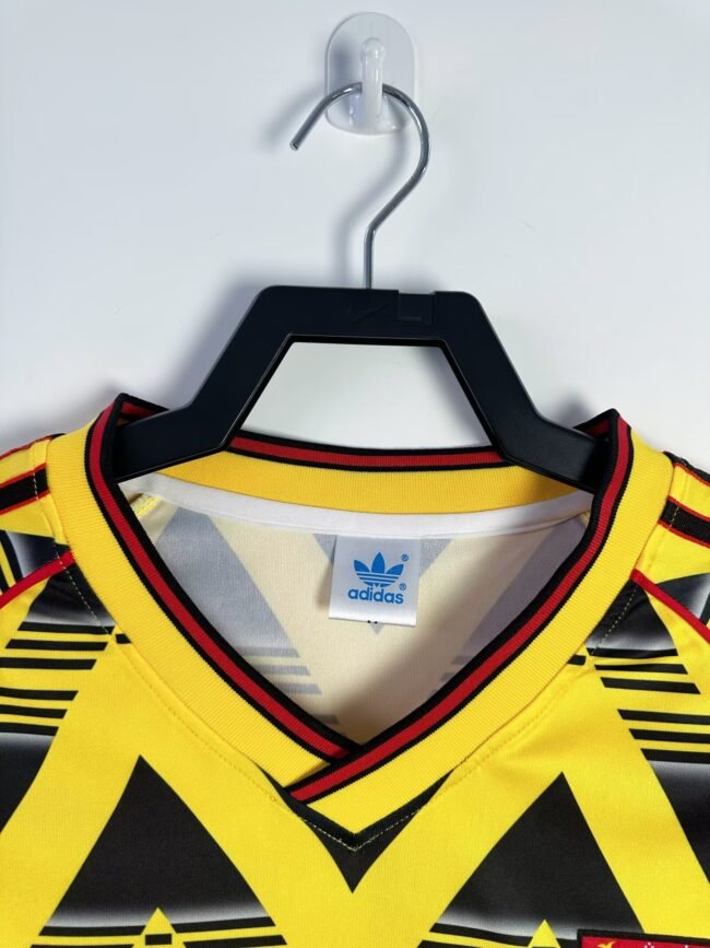 Arsenal Away Long Sleeve Jersey 1991/93 - Image 3