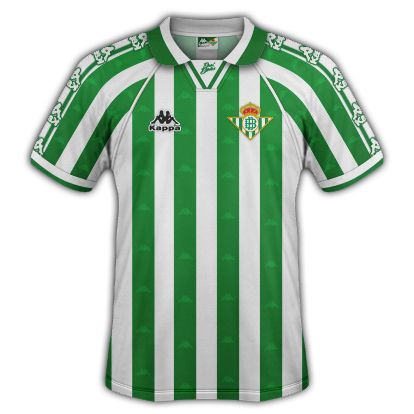 Real Betis Home Retro Jersey 1995/96