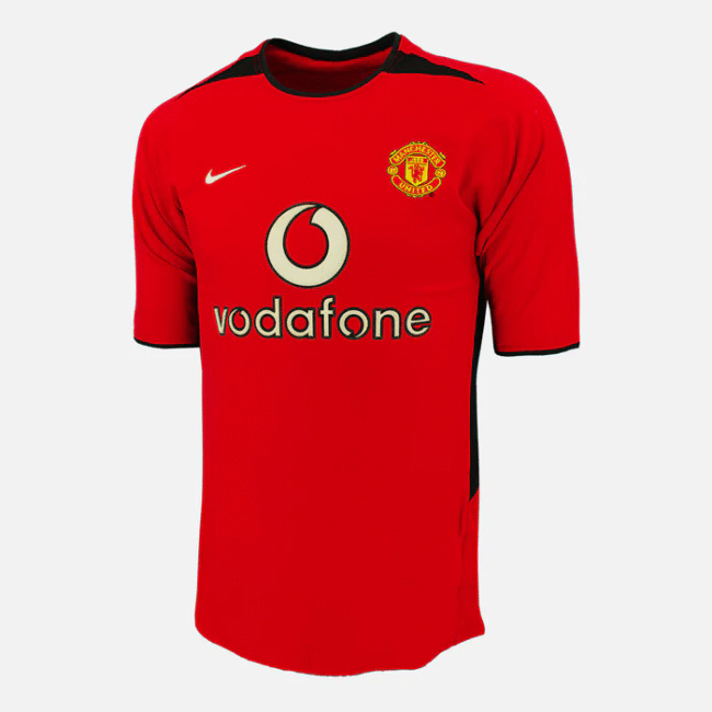Manchester United Home Retro Jersey 2002/04