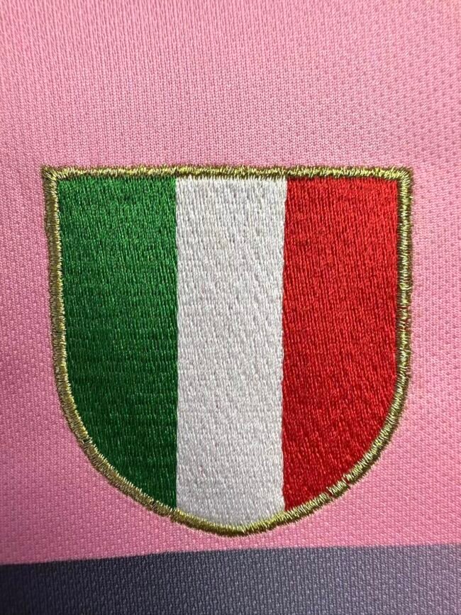 Juventus Goalkeeper Retro Jersey 2002/03 Pink Black - Image 8