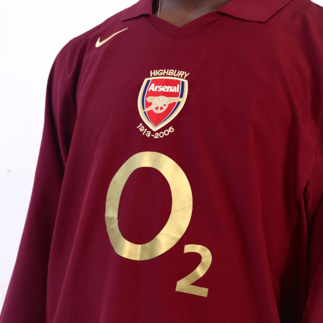 Arsenal Home Long Sleeve Jersey 2005/06