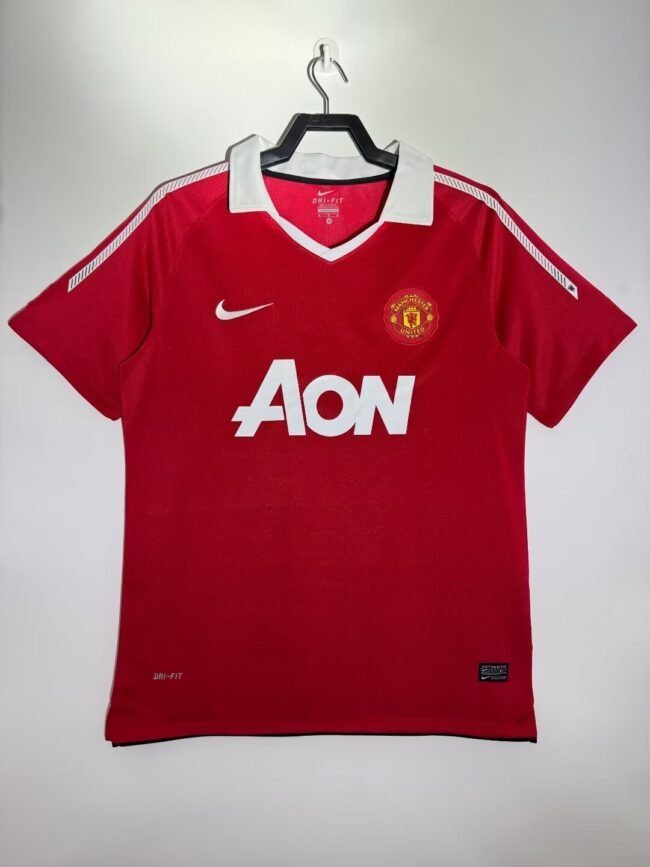 Manchester United Home Retro Jersey 2010/11 – Bild 2