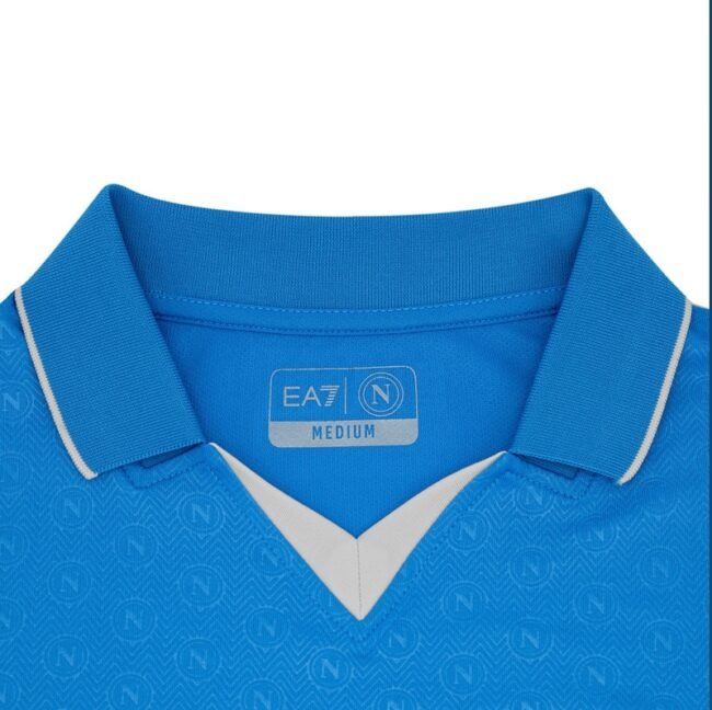 SSC Napoli Home Match Shirt Champions of Italy 2024/2025 - Image 3