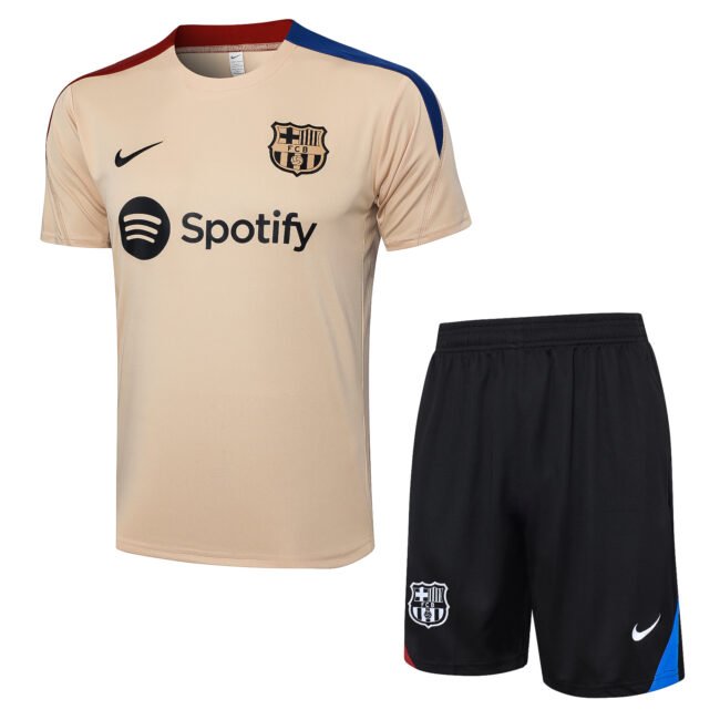 Barcelona Short Sleeve Track Suit 2024/25 MEN526