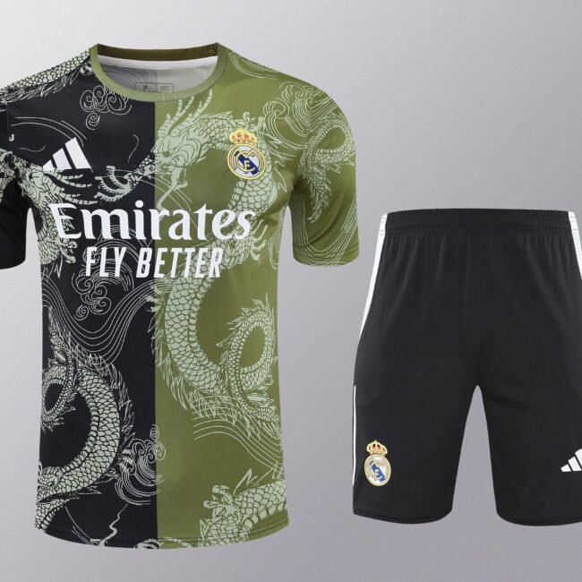 Real Madrid Training Jersey 2025/26 Green