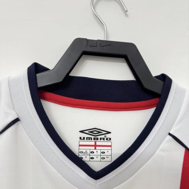 England Home Retro Jersey 2002