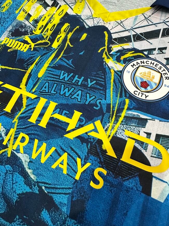 Manchester City Player Version Special Edition Jersey 25/26 Blue – Bild 3