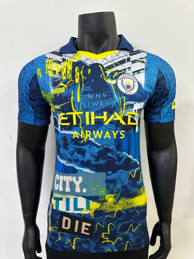 Manchester City Player Version Special Edition Jersey 25/26 Blue