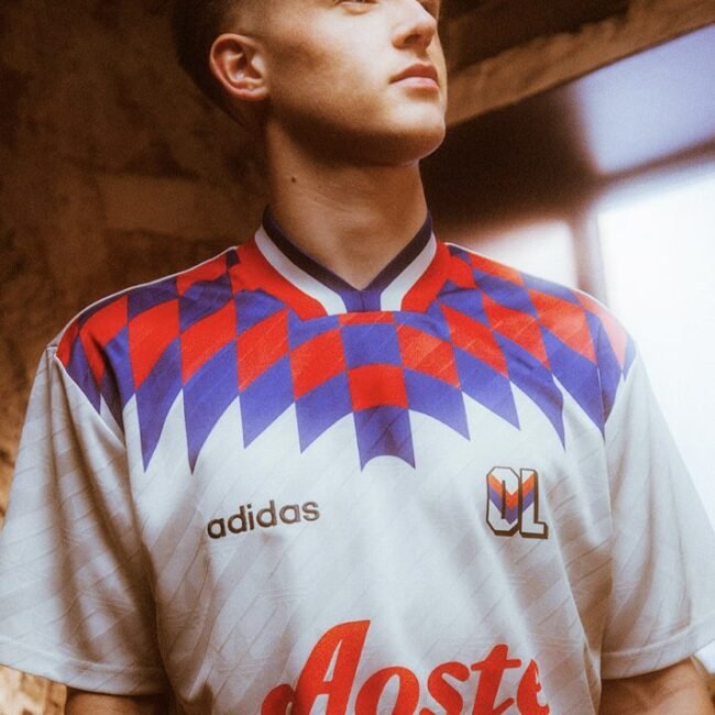 Olympique Lyonnais Home Retro Jersey 1995/96
