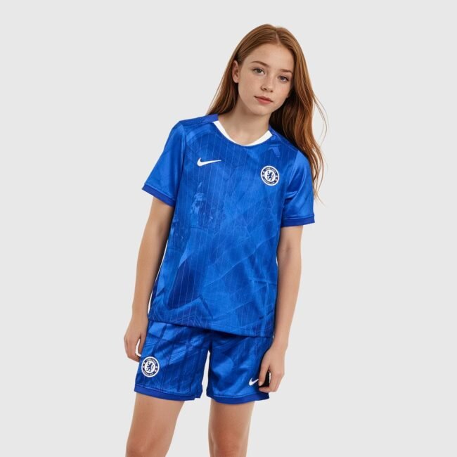 Kid's Chelsea Home Jersey+Shorts 2025/26