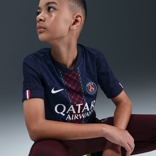 Kid's Paris Saint-Germain Home Jersey+Shorts 2025/26