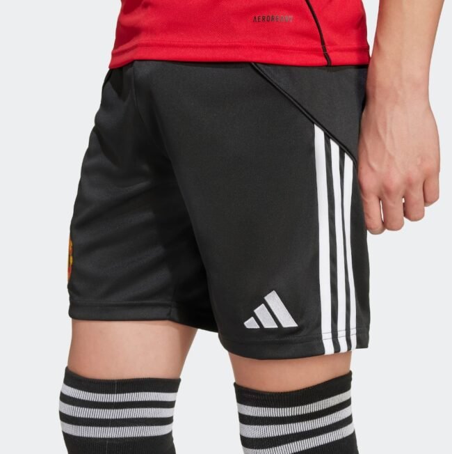 Manchester United Home Shorts 2025/26 Black – Bild 3
