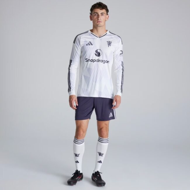 Manchester United Away Long Sleeve Jersey 2025/26