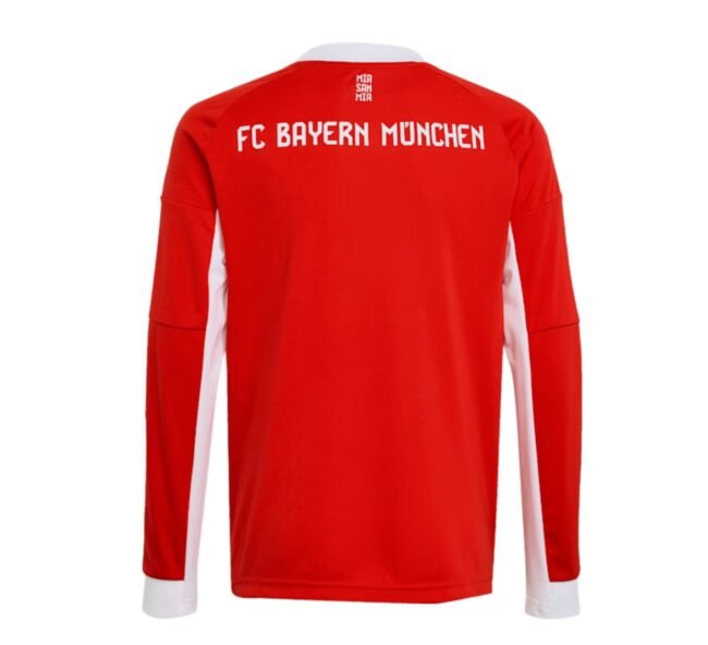 Bayern Munich Long Sleeve Home Jersey 2025/26 – Bild 2