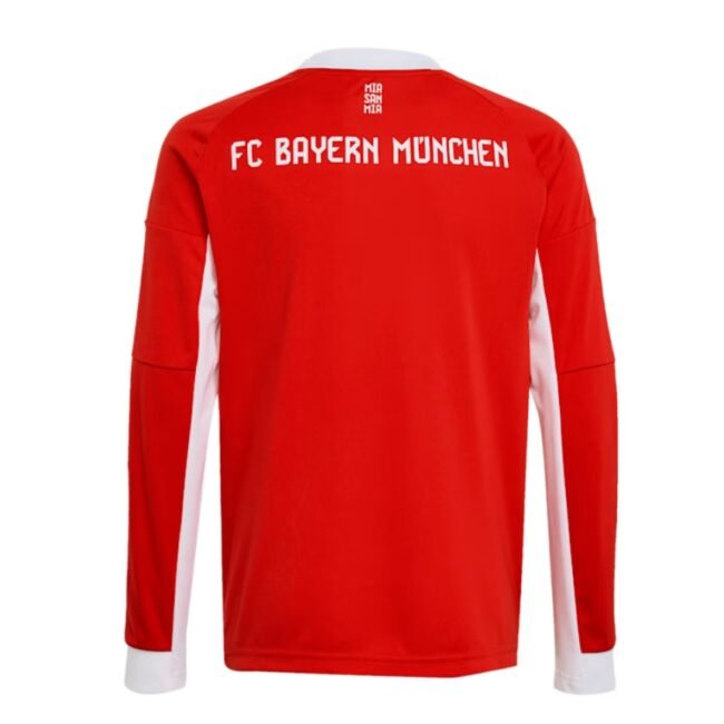 Bayern Munich Long Sleeve Home Jersey 2025/26