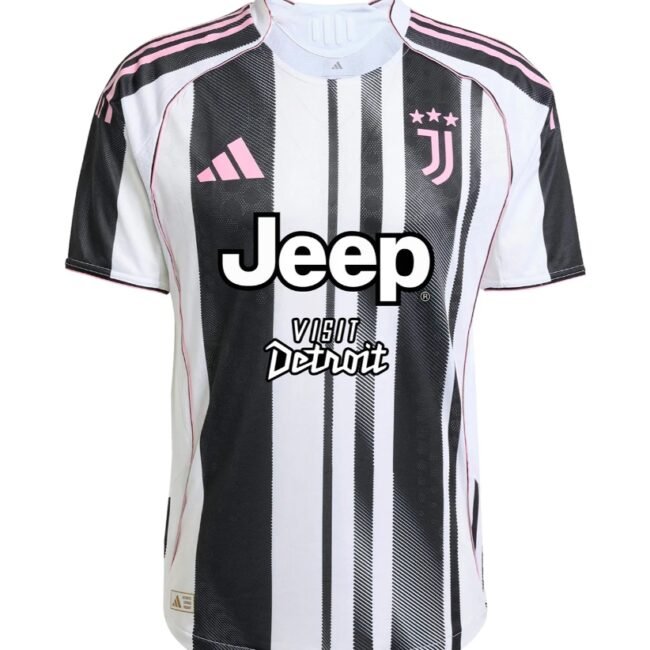 Juventus Home Jersey Player Version 2025/26